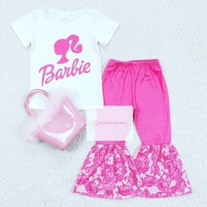 Barbie inspired pants set purse not included